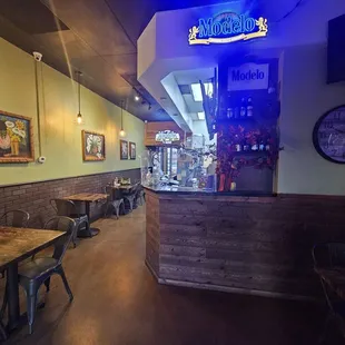 Inside