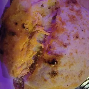 Pollo con Queso Pupusas