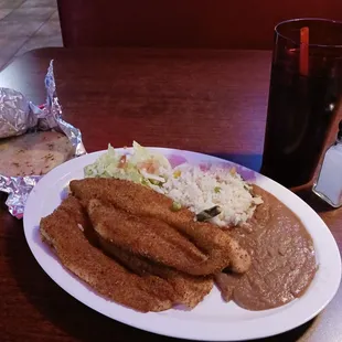 Breaded fish filet! Excellent