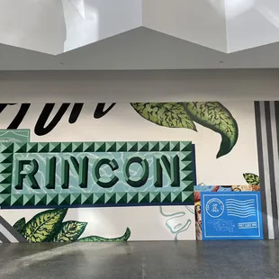 the entrance to rincon