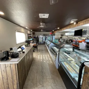 Looking left from the entrance