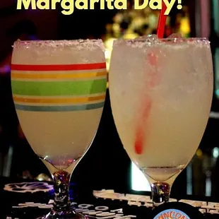 February 22 is National Margarita Day! Come on over, we&apos;ll mix you a good one.