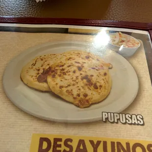 Pupusas are amazing here