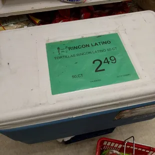 Fresh hot tortillas!