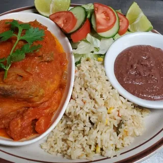 1 Chile Relleno de Carne