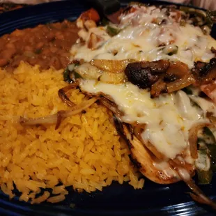 a plate of food