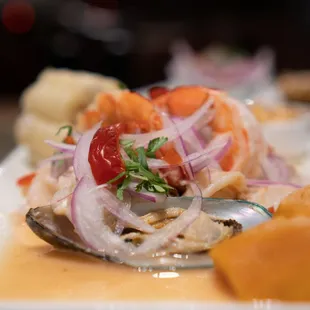 mussels, shellfish, oysters, food, oysters and mussels