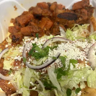 4 Enchiladas Michoacana - yum