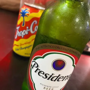 Some of their drink options  If you know, you know!