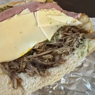 The famous Cuban Sandwich