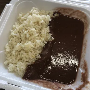 Rice and beans - so good!