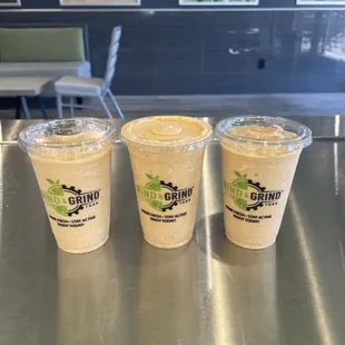 Pumpkarna Smoothie Order! Visit www.rindandgrind.com!