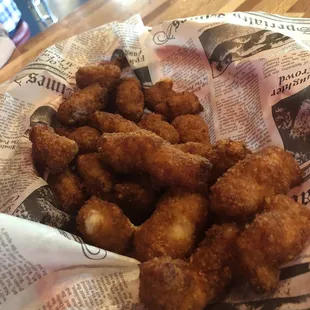The best cheese curds!