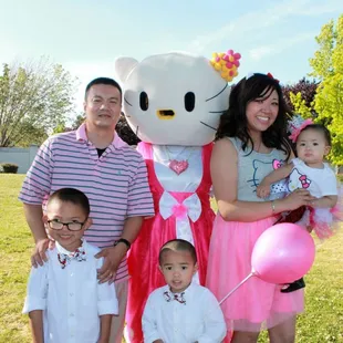 Hello Kitty Mascot Party Character