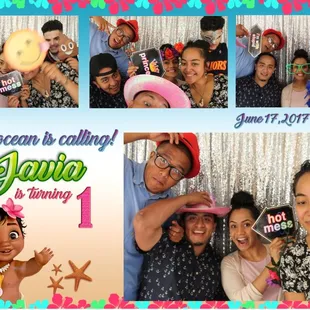 Disney's Moana Photo Booth