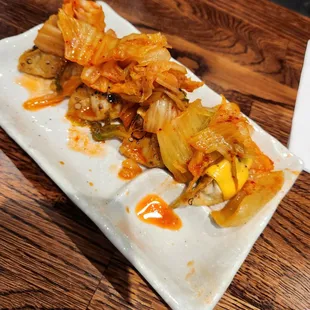 Cheese Kimchi Gyoza