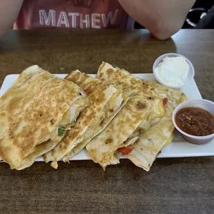 Quesadilla with chicken