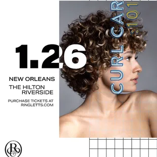Get your tickets ASAP!! Curl Care Class 101 is happening 1/26/20!! Don't miss it!