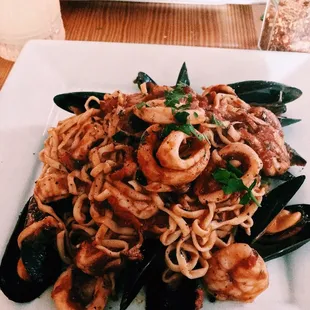 seafood pasta