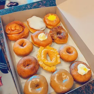 Dozen donuts