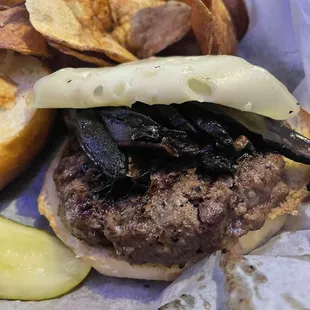 &quot;Brown Bomber&quot; Brown Bomber Portobello Burger  (12/17/2024)