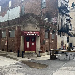 Alley entrance