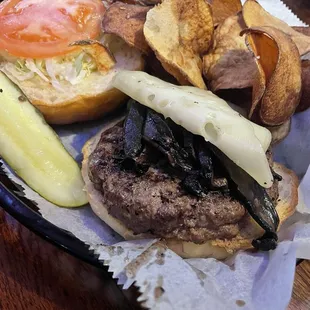 &quot;Brown Bomber&quot; Brown Bomber Portobello Burger  (12/17/2024)