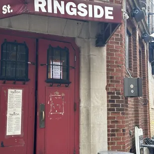 Outside of restaurant