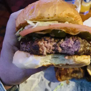 Good sized burgers!!!