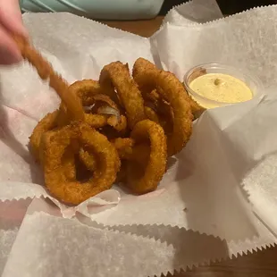 Beer Battered Onion Rings