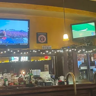 View of the bar