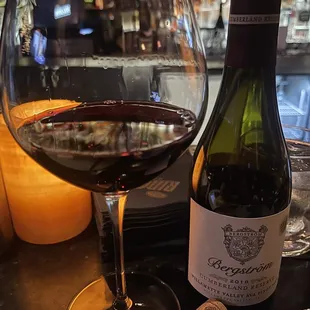 Half bottle of Bergstrom Cumberland Reserve Pinot Noir