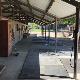 New concrete take up aisle