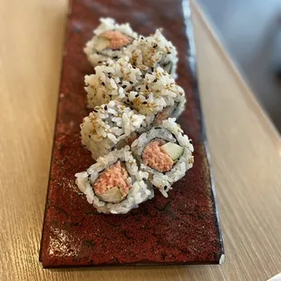 Spicy ahi roll (not spicy)