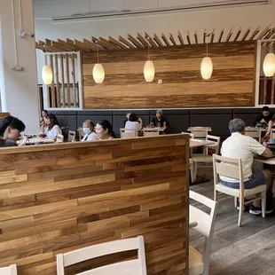 inside the restaurant