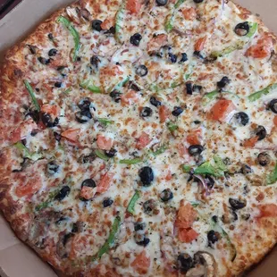 Garden Veggie pizza.