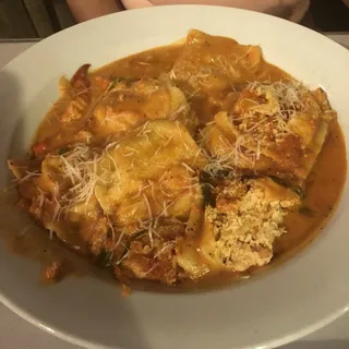 Lobster Ravioli - Matriciana