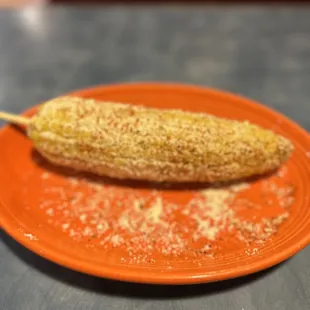 a corn on the cob