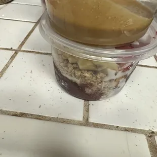 Peanut butter included