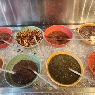 Salsa bar