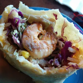 Mariscos Shrimp Burrito