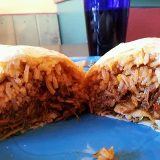 Carne Adobada Burrito