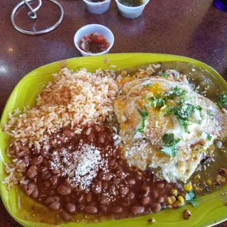 Hopi Blue Corn Enchilada