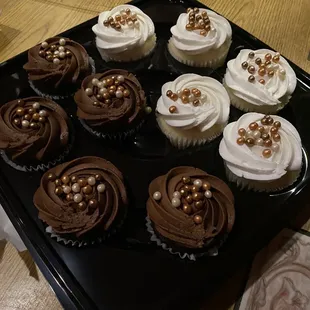 Some of her birthday cupcakes! Yummy!