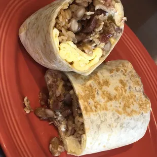 Breakfast burrito!!!!