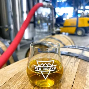 Pineapple Lime Gose - aged 3 months in tequila barrels