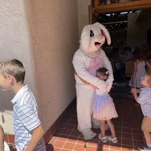 easter bunny visit
