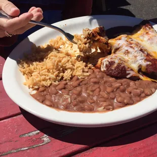 Enchiladas Plate