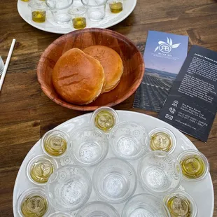 Olive oil tasting