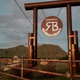 Road sign from the road